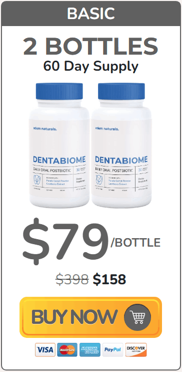 DentaBiome 2-Bottle Price